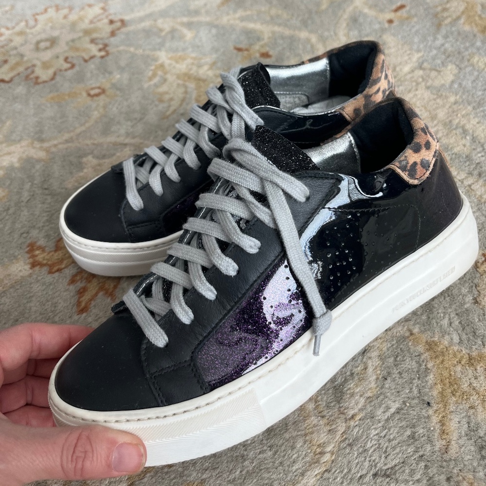 P448 platform sneakers